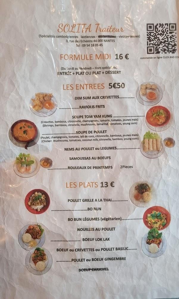 Solita Traiteur - Menu Image 1